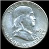 Image 1 : 1949S Franklin Silver Half MS64 (COI-010423)