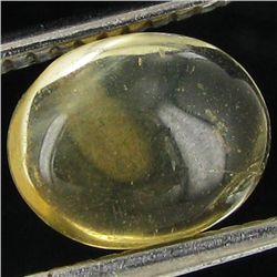 2ct Yellow Citrine Cabochon Oval (GEM-042543)