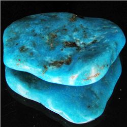 86.6ct Natural Turquoise Cabochon  (GEM-032674)