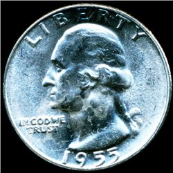 1955 Washington 25c MS64/65 (COI-011967)