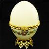 Image 2 : Faberge Style Goose Egg Photo Frame (DEC-000585)