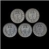 Image 2 : 1936 Nazi Germany 5 Mark Hi Grade 6 Pcs (COI-008213)
