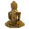 Image 2 : Hand Carved Scarce Monkey Pod Buddha Statue (CLB-001008)