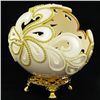 Image 3 : Fabrege Style Decorative Ostrich Egg Jewel Box (DEC-000631)