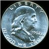 Image 1 : 1962D Franklin 50c MS65/66 FBL Double Die & Weight Error (COI-010538)