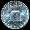 Image 2 : 1962D Franklin 50c MS65/66 FBL Double Die & Weight Error (COI-010538)