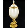 Image 2 : Fabrege Style Decorative Egg Ring Box (DEC-000593)