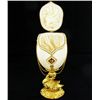 Image 3 : Fabrege Style Decorative Egg Ring Box (DEC-000593)