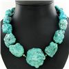 Image 1 : 1160ct Natural Turquoise Strand (JEW-003868)