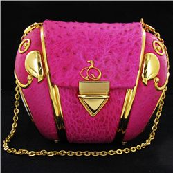 Handmade Goose Egg Clutch Handbag Evening Bag (ACT-000418)