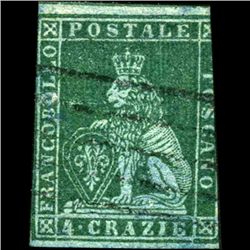 1851 Tuscany 4g Stamp (STM-000923)