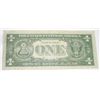 Image 2 : 1957 SERIES A $1 SILVER CERTIFICATE  U.S. BILL SERIAL # K64199978A RARE EARLY CRISP EXTRA FINE GRADE