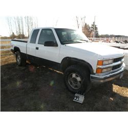1998 Chev 1500 -PRIOR SALVAGE 1GCEK19R3WR128227