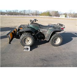2000 Arctic Cat 500 ATV w/plow 4UF00AT80YT306299