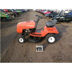 Husqvarna LR-110 4 spd riding mower 071394B