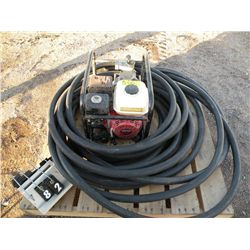 4hp Honda water pump w/hose