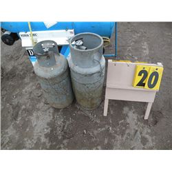 Fork lift tanks