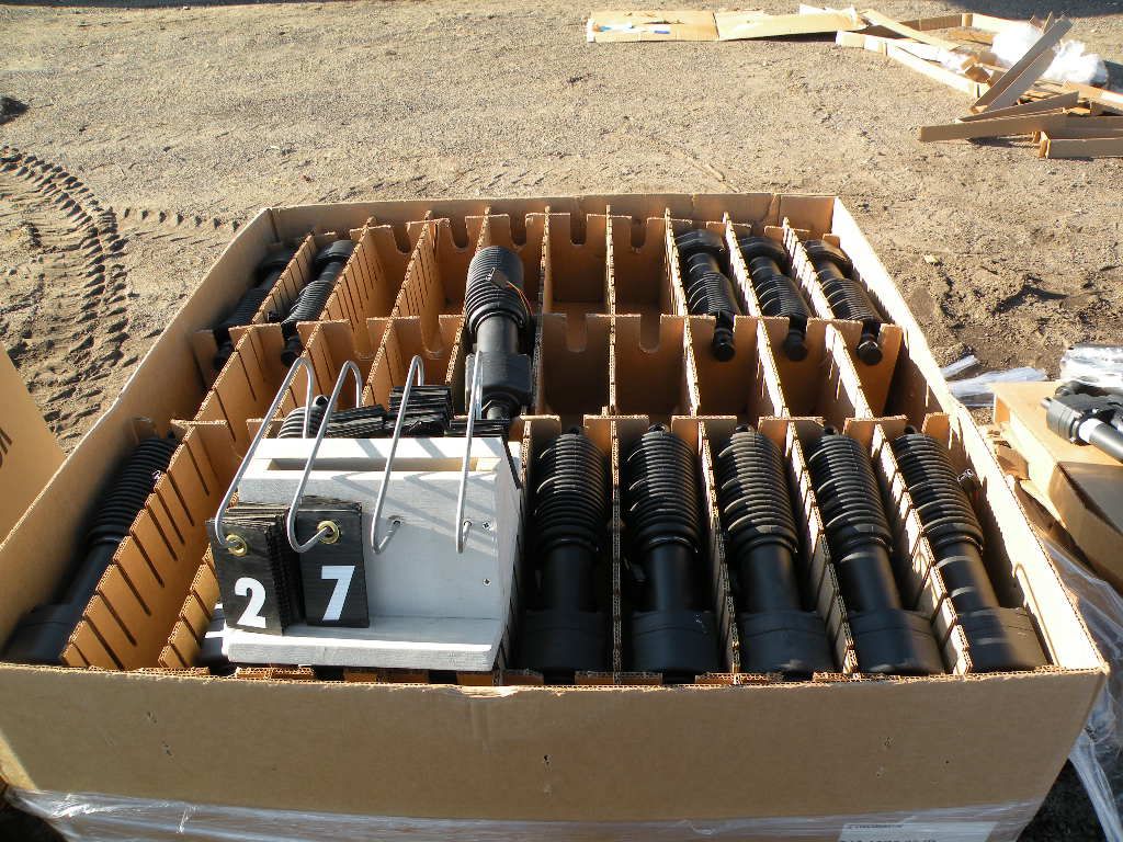 Pallet of electric lift rams
