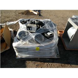 Pallet of wheels