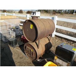 Double barrel stove