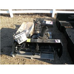 Snow thrower & tractor trunk