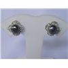 Image 1 : CLOVER BLACK PEARL CZ SILVER