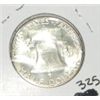 Image 2 : 1949-S FRANKLIN SILVER HALF DOLLAR RED BOOK VALUE IS $150.00 *RARE KEY DATE MS-65+ HIGH GRADE*!!