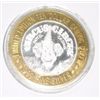 Image 2 : SILVER STRIKE .999 FINE SILVER $10 CASINO GAMING COIN *CIRCUS CIRCUS/GRAND SLAM CANYON*!!
