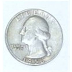 1956-D WASHINGTON SILVER QUARTER DOLLAR *NICE EARLY QUARTER!! SILVER COIN CAME OUT OF SAFE BOX!!