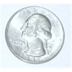 1957-D WASHINGTON SILVER QUARTER DOLLAR *RARE EARLY MS-63 HIGH GRADE QUARTER!!