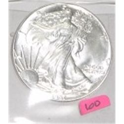 1987 SILVER EAGLE 1oz .999 SILVER *RARE KEY DATE PROOF HIGH GRADE* SILVER COIN CAME OUT OF SAFE BOX!