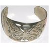 Image 1 : VINTAGE SILVER BRACELET BEUATIFUL HANDCRAFTED DESIGN *STAMPED MEXICO SILVER* WEIGHT IS 1.20ozs!