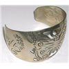Image 3 : VINTAGE SILVER BRACELET BEUATIFUL HANDCRAFTED DESIGN *STAMPED MEXICO SILVER* WEIGHT IS 1.20ozs!