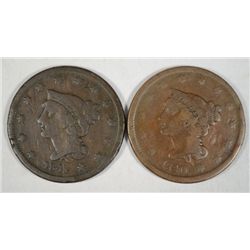 1840-41 VG  large penny          UNATTRIBUTED  est $40-$50