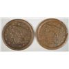 Image 1 : 1850-52  large penny  VF      UNATTRIBUTED  est $50-$60