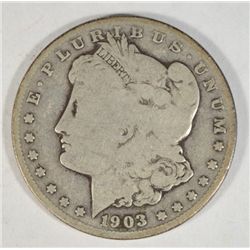 1903S  Morgan $   G/VG  est $60-$70