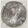 Image 2 : 2011-W 25TH ANNIVERSARY AMERICAN SILVER EAGLE NGC MS69