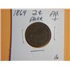 Image 1 : 1864 2 CENT COPPER