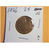 Image 1 : 1866 2 CENT COPPER