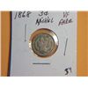 Image 1 : 1868 3 CENT NICKEL
