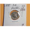 Image 1 : 1881 3 CENT NICKEL