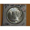 Image 1 : 1922 P PEACE DOLLAR