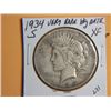 Image 1 : 1934 S PEACE DOLLAR