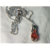 Image 2 : PLATNIUM  OVERLAY SILVER MEXICAN FIRE (2) STONES