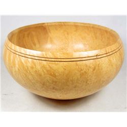WAHLSTROM BOX ELDER BURL WOOD BOWL