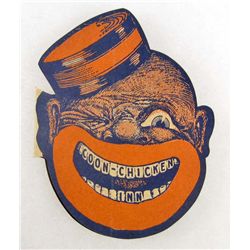 BLACK AMERICANA COON CHICKEN INN CHILDREN'S MENU