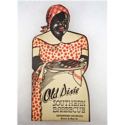 BLACK AMERICANA OLD DIXIE - SAVANNAH GEORGIA MENU