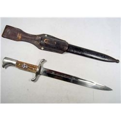 GERMAN NAZI FIRE POLICE DRESS BAYONET W/ SCABBARD