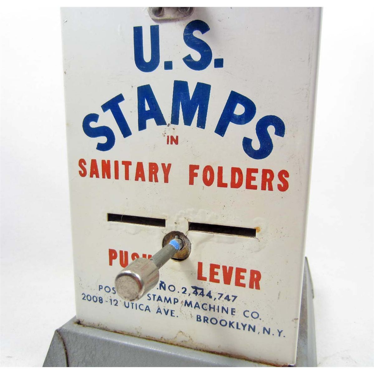 10 CENT & 25 CENT US STAMPS IN SANITARY FOLDERS STAMP MACHINE