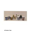 Image 1 : Star Wars Cups w/Figure Tops Signed By George Lucas